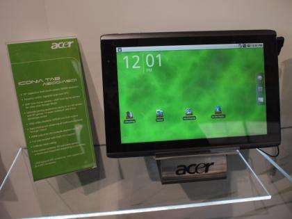 Acer se lance dans la guerre des tablettes avec Iconia Tab