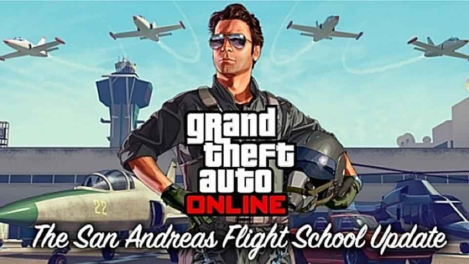 La mise à jour de GTA Online San Andreas Flight School atterrit