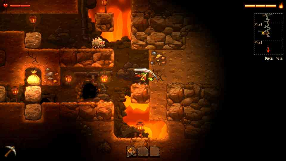 Critique de SteamWorld Dig: A Fistful of Dirt (Wii U)