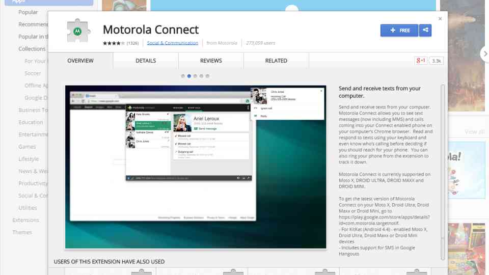 Moto X prend iOS 8, iPhone 6 Continuity avec Moto Connect