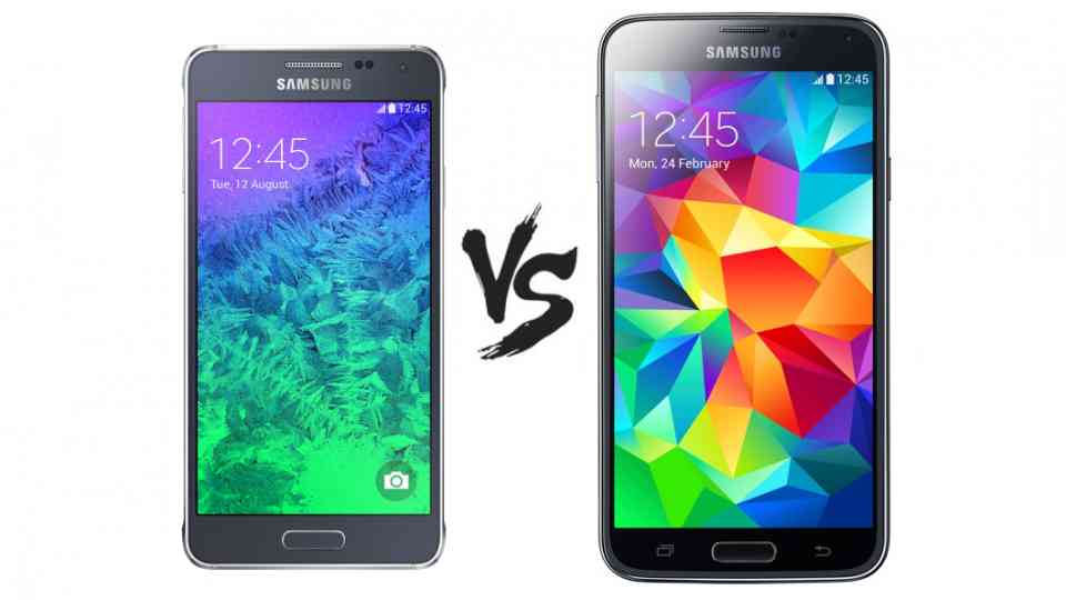 Samsung Galaxy S5 vs Samsung Galaxy Alpha - quel est le meilleur ?