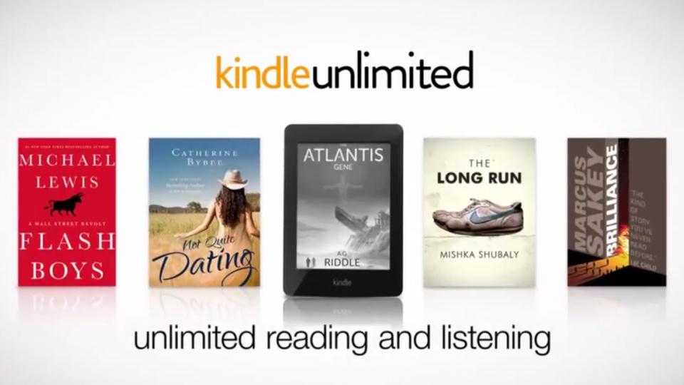 Amazon Kindle Unlimited &quot;Netflix pour les livres&quot; arrive au Royaume-Uni