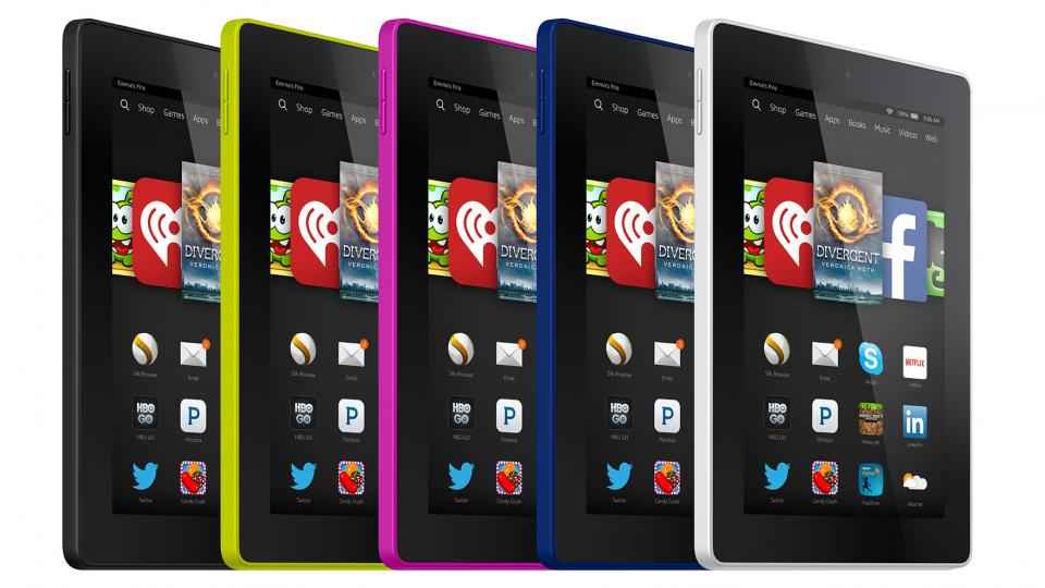 Amazon sort les nouveaux Fire HD6, Fire HD7 et Fire HDX 8.9 plus rapide