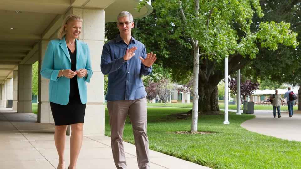 Apple et IBM manipulent l'iPhone et l'iPad pour retirer une partie de l'entreprise de Microsoft
