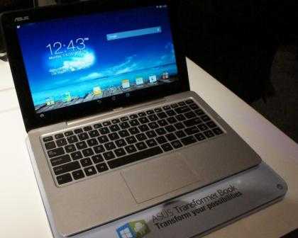 Asus Transformer Book Duet TD300 fonctionne sous Android et Windows, bascule à tout moment