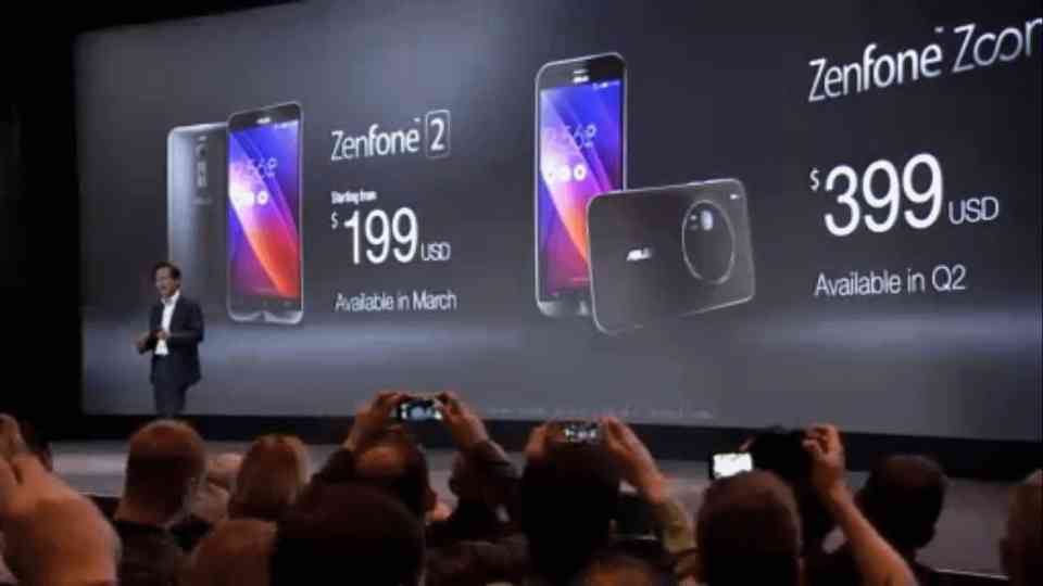 Asus Zenfone 2 et Zoom – Superphones Intel 64 bits à partir de 199 $