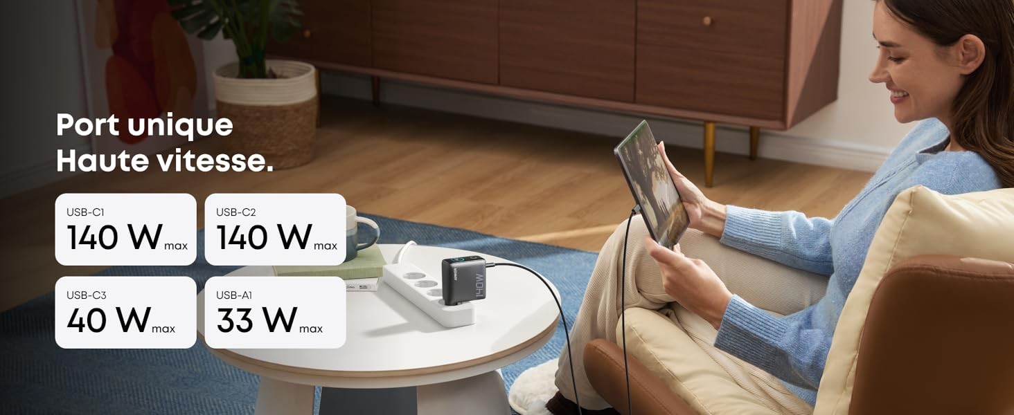 Chargeur Anker Zolo : le champion polyvalent de l'ère de la recharge rapide multi-appareils