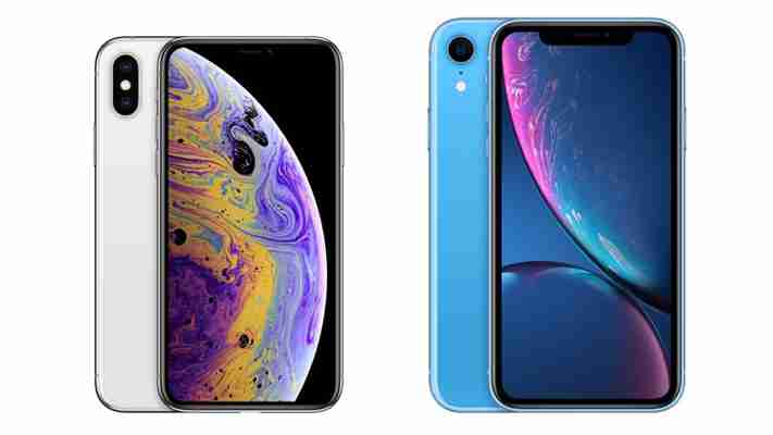 Quel téléphone choisir? Le iPhone XS ou le iPhone XR?